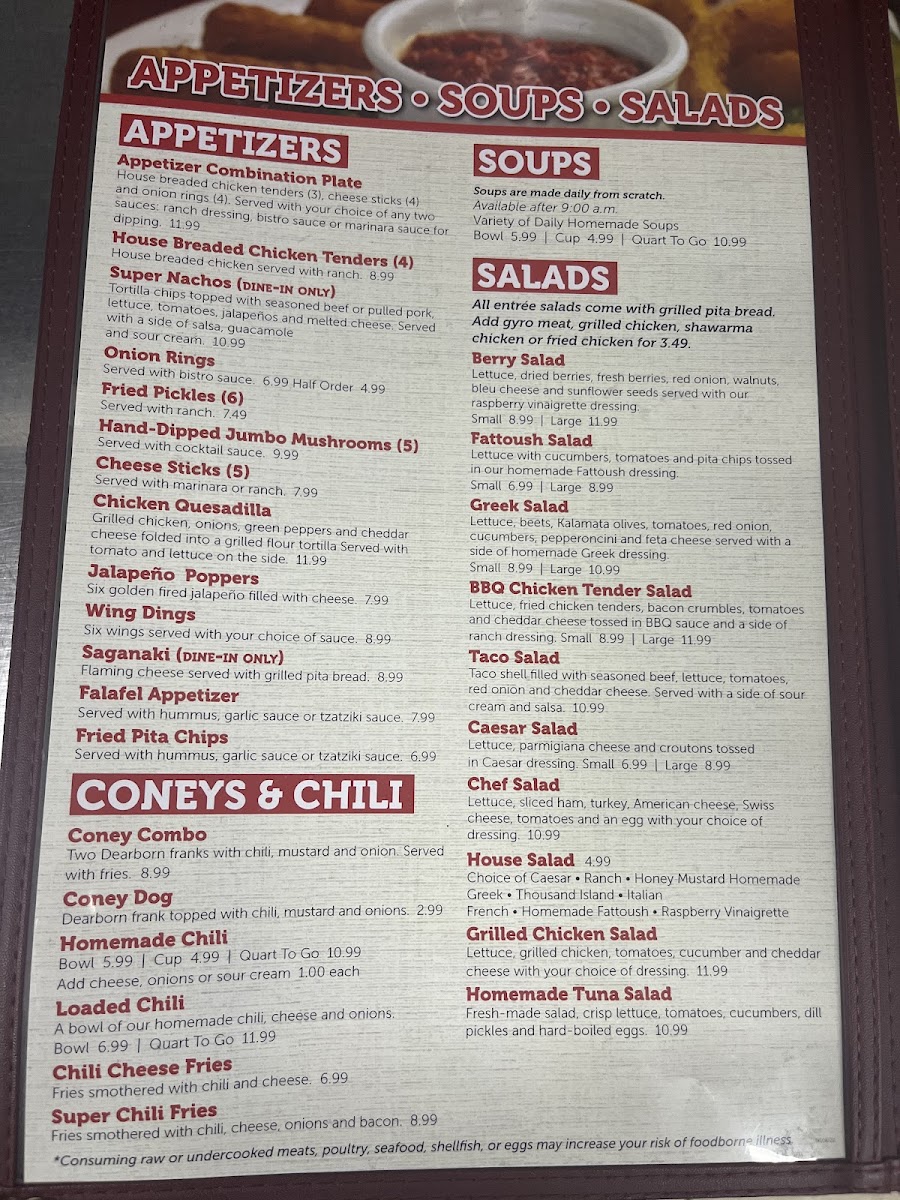 R Diner Menu - Image 4